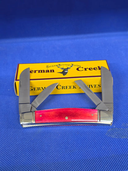 GERMAN CREEK  Congress - Smooth Red Bone Handles - EM2567064RBN