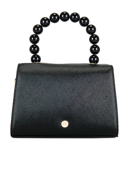 Wendy Acrylic Bead Bag - Black