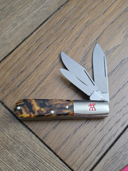 J.A. Henckels Barlow 3 Blade Barlow Imitation Tortoise Shell Handle No Box