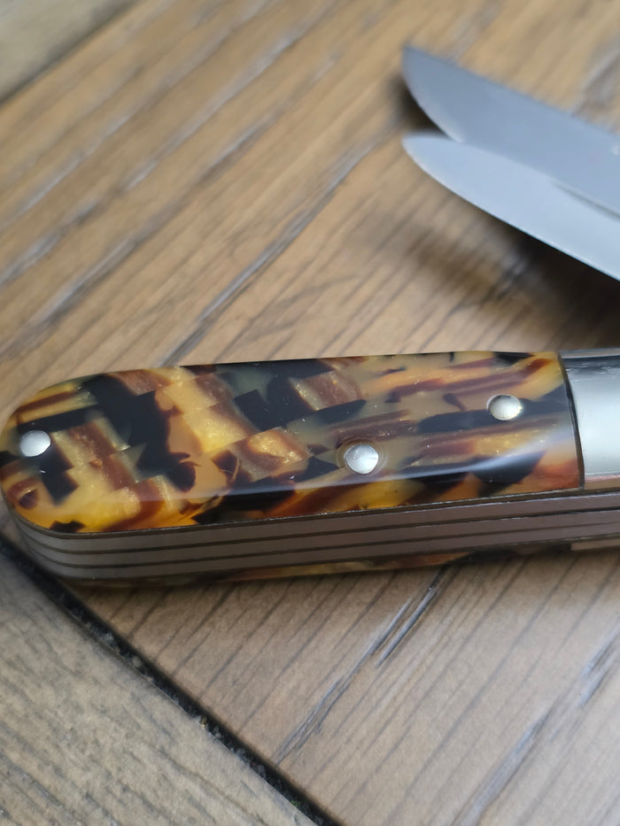 J.A. Henckels Barlow 3 Blade Barlow Imitation Tortoise Shell Handle No Box