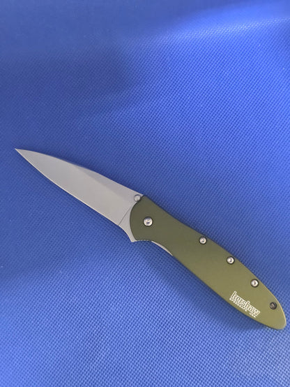 Kershaw Leek Olive Green USA Speedsafe - 1660OL
