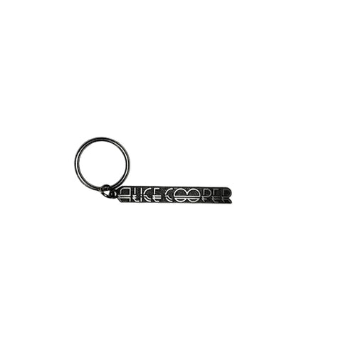 Key Ring - Alice Cooper - Strike Through Logo