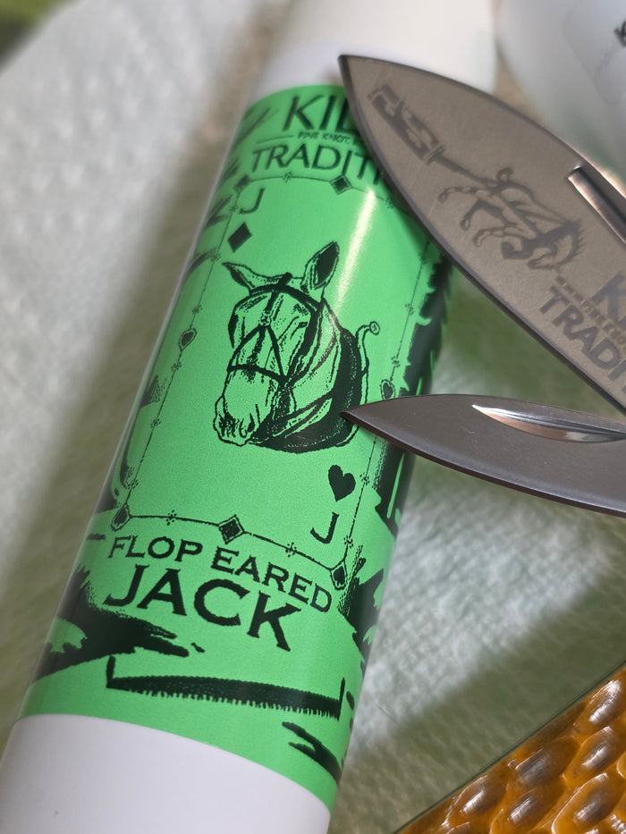 Kilby Tradition - Flop Eared Jack - Honey Bone jigged Handle- KT-35HJB