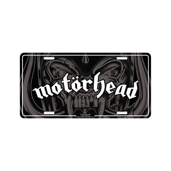 License Plate - Motorhead - Logo
