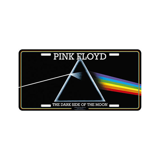 License Plate - Pink Floyd - Dark Side Of The Moon