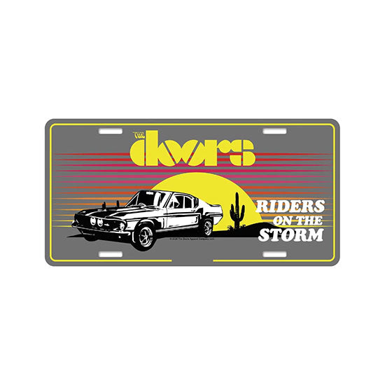 License Plate - The Doors - Riders On The Storm