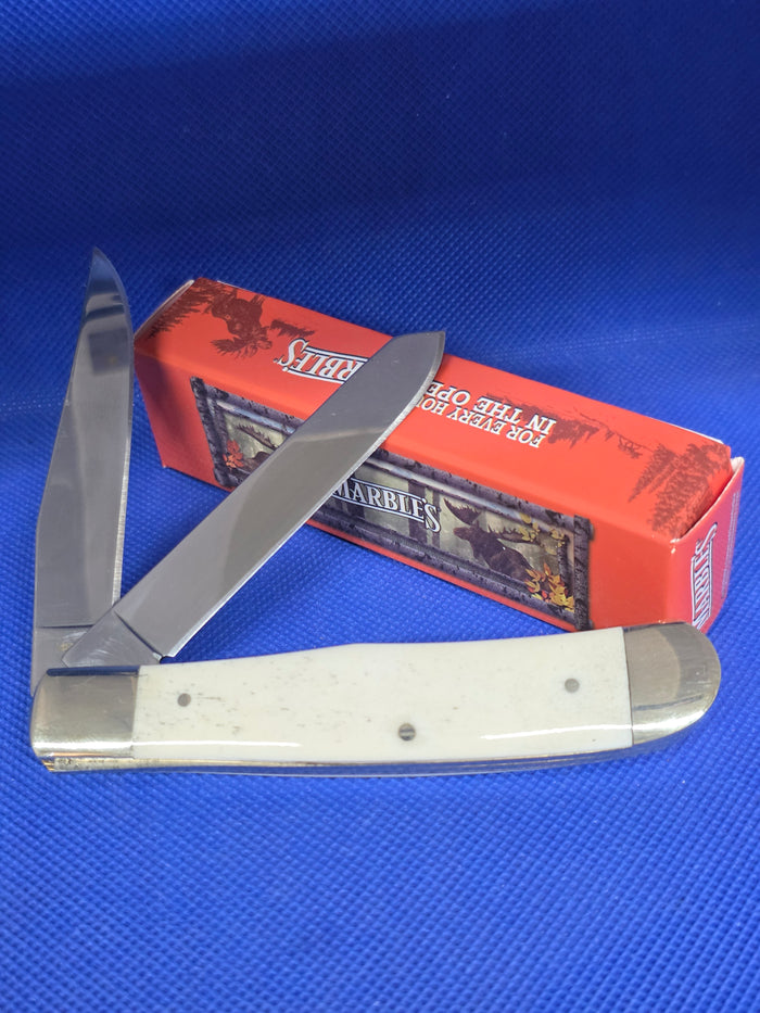 Marbles Trapper Custom Design - Home Run Baseball Pocket Knife - MR578BSB1