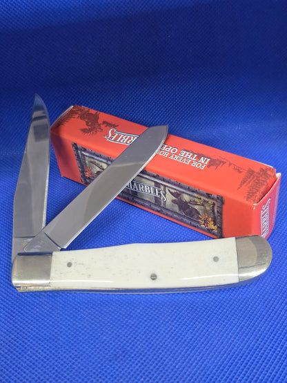 Marbles Trapper Custom Design - Home Run Baseball Pocket Knife - MR578BSB1