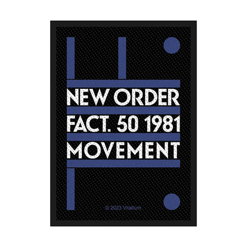 Patch - New Order - Fact 50