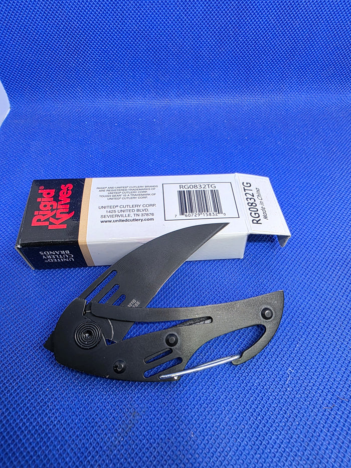 Rigid Tough Gear - Wharncliffe Frame lock - Skelton Handle - RG0832TG