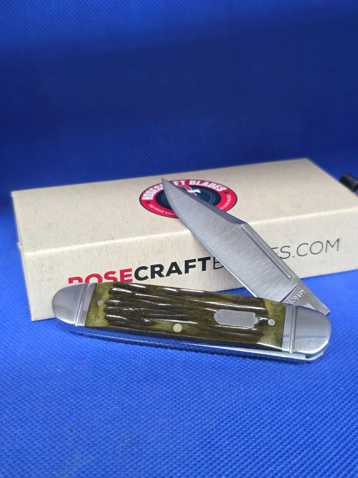 RoseCraft Birchfield Camp Jack Green Jigged Bone RCT034-GJB