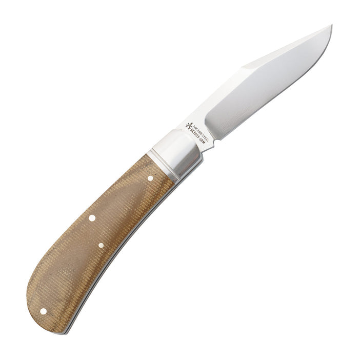 RoseCraft Hatchie River Jack - Brown Micarta RCT033LBM