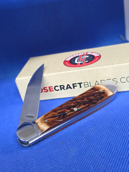 RoseCraft Snake Creek Copperhead Dapper Brown Jigged RCT035-DBJ