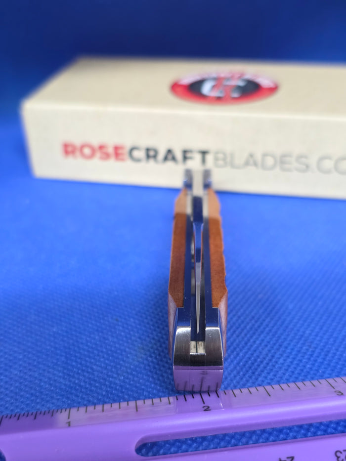 RoseCraft Snake Creek Copperhead Dapper Brown Jigged RCT035-DBJ