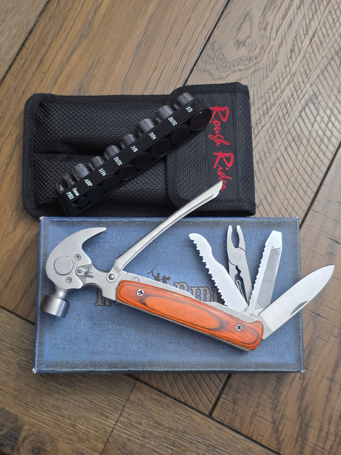 Rough Rider RR203 Multi Tool Set with Sockets and Pouch