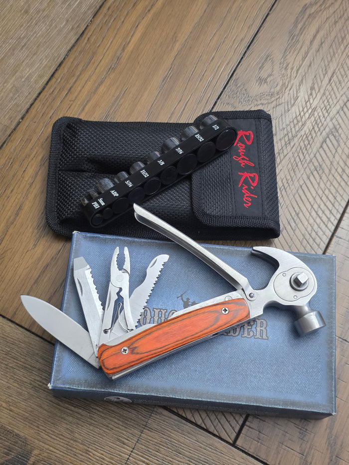 Rough Rider RR203 Multi Tool Set with Sockets and Pouch