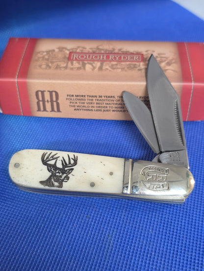 Rough Ryder - Barlow - Custom Wildlife Series - Buck - RR198BK