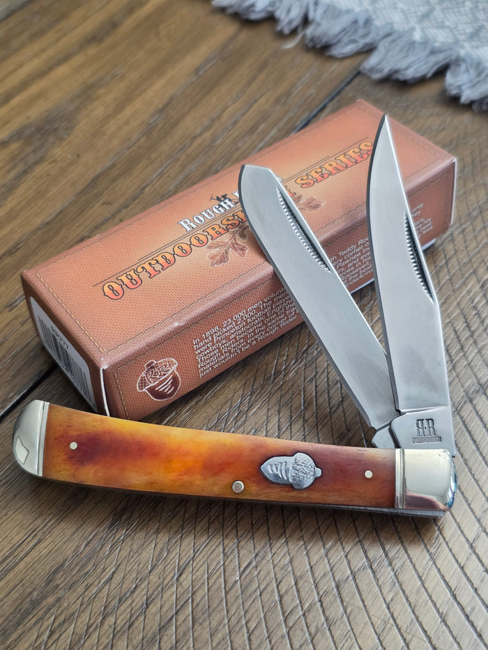Rough Ryder - Outdoorsman Series Trapper - Pocket Knife - RR777
