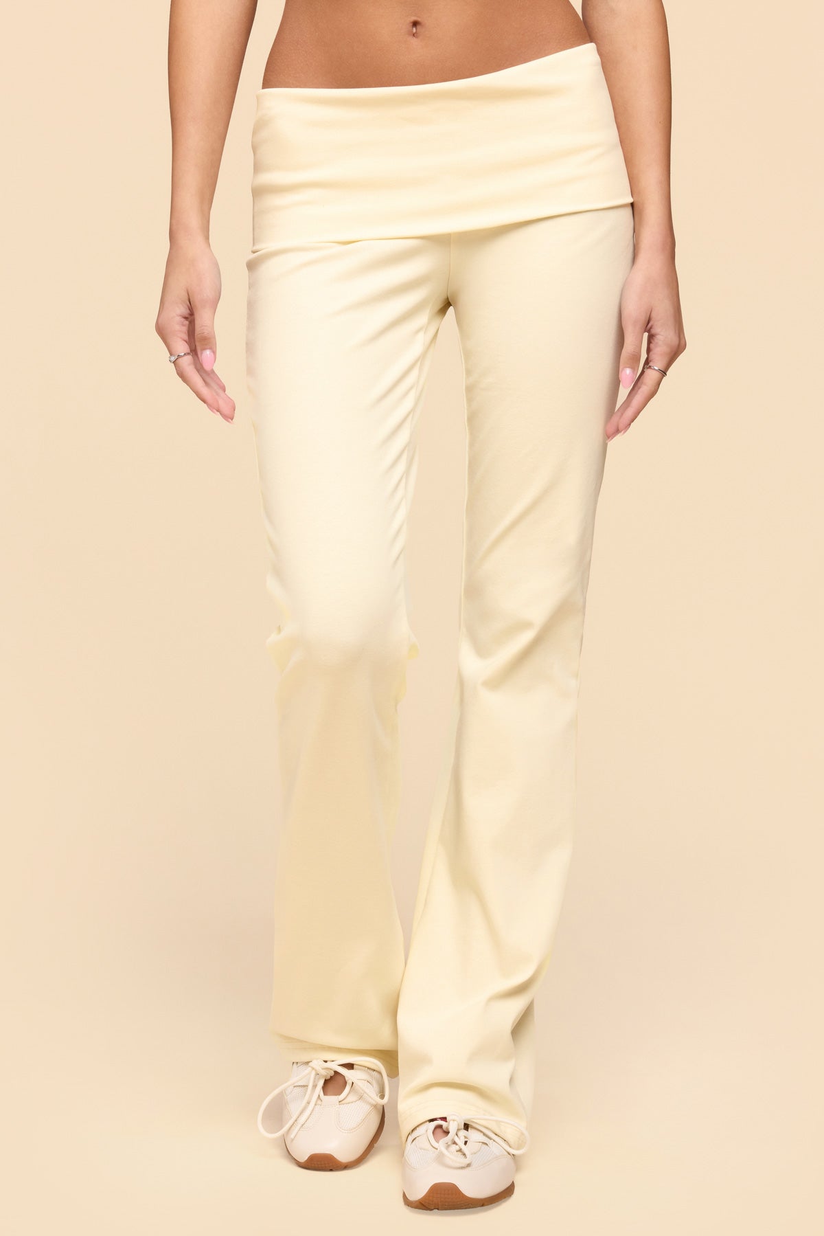 Ivanne Foldover Flared Pants