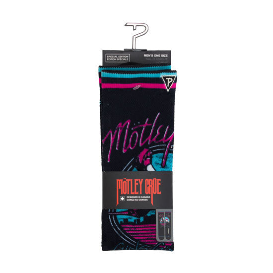 Special Edition Dye Sublimation Socks - Motley Crue - Girls, Girls, Girls - Package