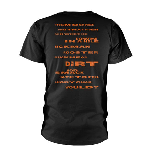 T-Shirt - Alice in Chains - Distressed Dirt - Back