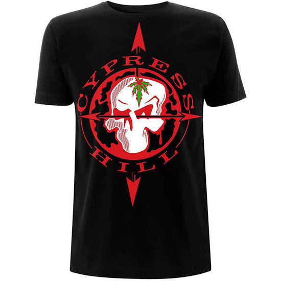 T-Shirt - Cypress Hill - Skull Compass