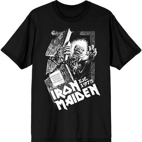 T-Shirt - Iron Maiden - 1975 No Prayer Grave