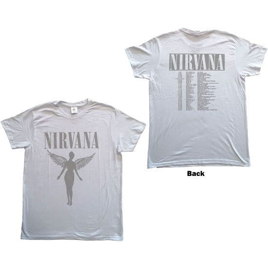 T-Shirt - Nirvana / KC - In Utero Tour - White