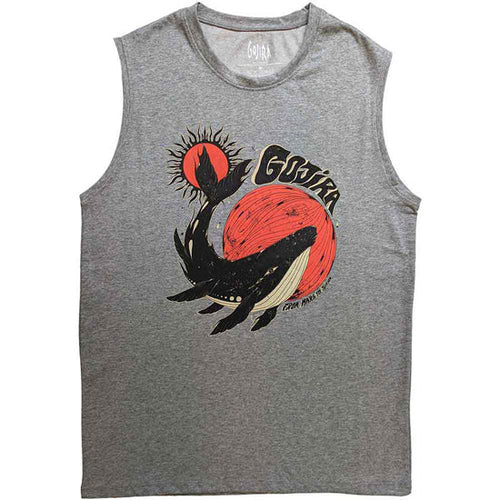Tank Top - Gojira - Whale - Grey