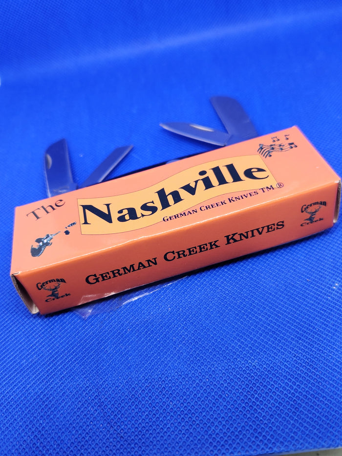 The Nashville - 4 Blade Congress 3.5" - Black Synthetic Handle - EM2567011BK