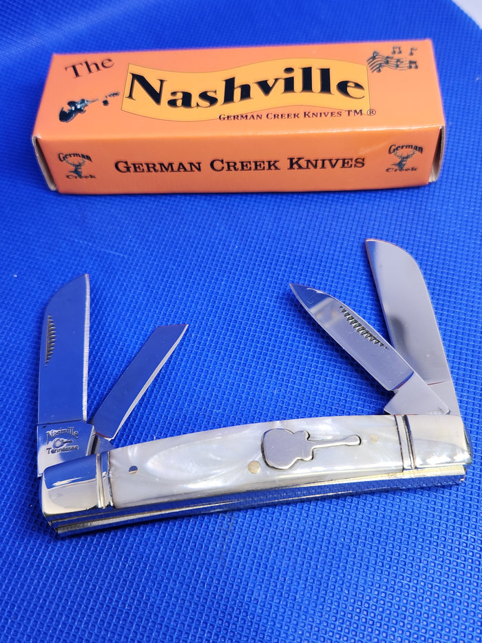 The Nashville - 4 Blade Congress 3.5" - Imitation Pearl Handle - EM2567011068